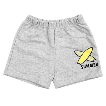 Coto Short niño gris estampado talle 3 oferta