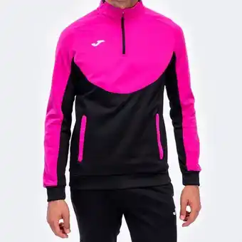 Joma Sudadera hombre essential fucsia negro oferta