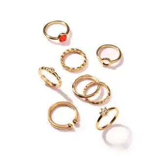 Avon Set x8 anillos carola oferta