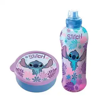 Avon Set botella + contenedor redondo stich oferta