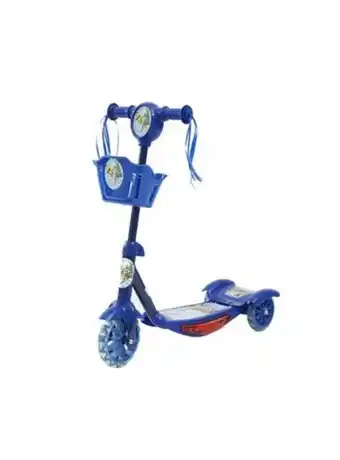 El Mundo del Juguete Monopatin infantil 3 ruedas street style con luz y sonido azul oferta