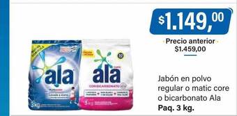 Supermercados Damesco Jabón en polvo regular o matic core o bicarbonato ala oferta
