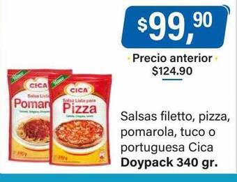 Supermercados Damesco Salsas filetto pizza pomarola tuco o portuguesa cica oferta