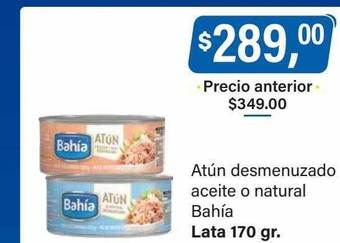 Supermercados Damesco Atún desmenuzado aceite o natural bahía oferta