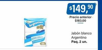 Supermercados Damesco Jabón blanco argentino oferta