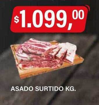 Supermercados Damesco Asado surtido kg oferta