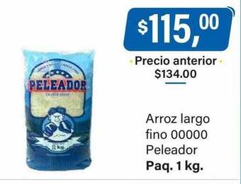 Arroz largo fino 00000 peleador