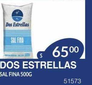 Masivos Dos estrellas sal fina oferta