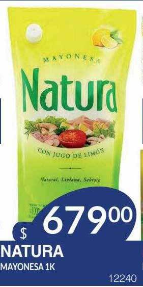Masivos Natura mayonesa oferta