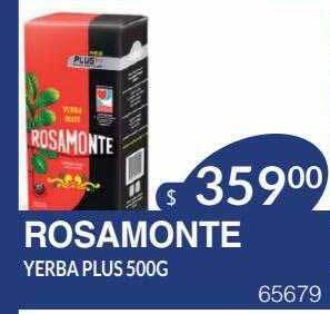 Masivos Rosamonte yerba plus oferta
