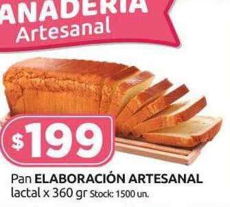 Cordiez Pan elaboración artesanal lactal oferta