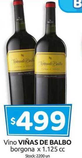 Cordiez Vino viñas de balbo borgona x 1.125 cc oferta