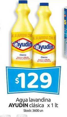 Cordiez Agua lavandina ayudín clásica oferta