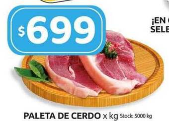 Cordiez Paleta de cerdo x kg oferta
