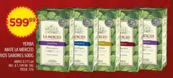 Supermercados Todo Yerba mate la merced varios sabores oferta