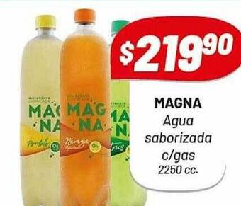 Almacor Magna agua saborizada c-gas 2250cc oferta