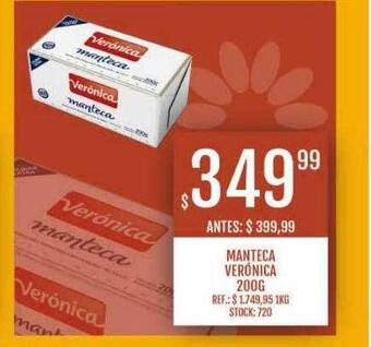 Supermercados Todo Manteca verónica oferta