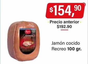 Supermercados Damesco Jamón cocido recreo oferta