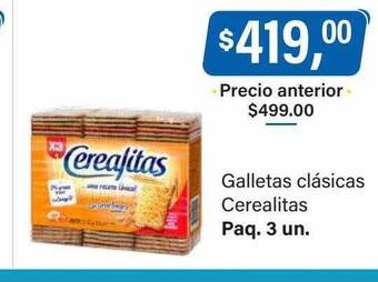Supermercados Damesco Galletas clásicas cerealitas oferta