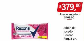 Supermercados Damesco Jabón de tocador rexona oferta