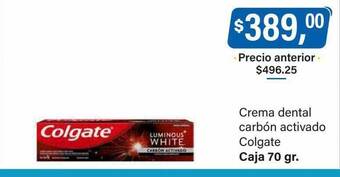 Supermercados Damesco Crema dental carbón activado colgate oferta