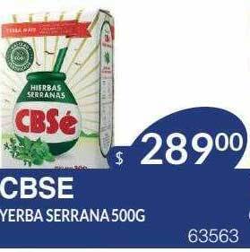 Masivos Cbse yerba serrana oferta