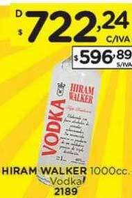 Hipermay Hiram walker vodka oferta
