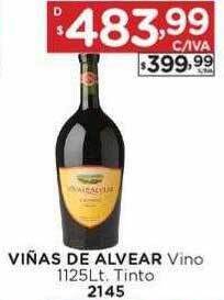 Hipermay Viñas de alvear vino tinto oferta
