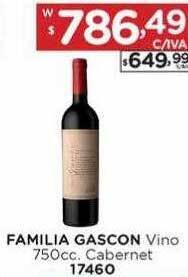 Hipermay Familia gascon vino cabernet oferta