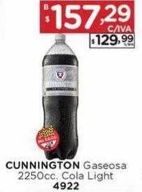 Hipermay Cunnington gaseosa cola light oferta