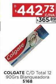 Hipermay Colgate c d total 12 blanqueadora oferta