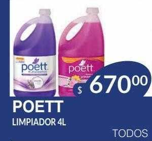 Masivos Poett limpiador oferta