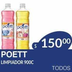 Masivos Poett limpiador oferta