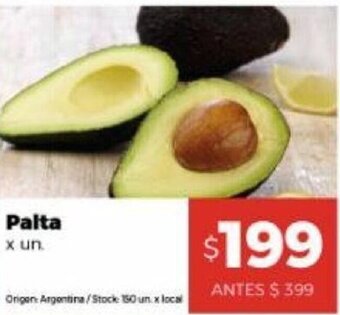 Disco Palta x Un oferta