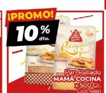 Diarco Pan Rallado Mama Cocina x 500gr oferta