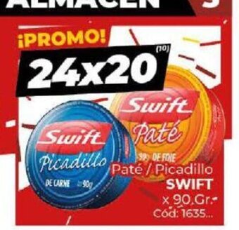 Diarco Paté/Picadillo Swift oferta