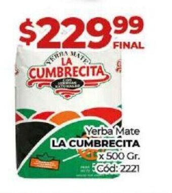 Diarco Yerba Mate La Cumbrecita oferta