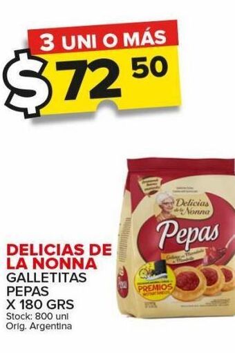 Carrefour Maxi Galletas delicias de la nonna x 180g oferta