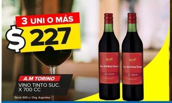 Carrefour Maxi Vino tinto a.m. torino x 700cc oferta