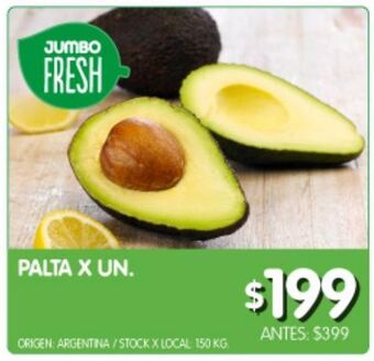 Jumbo Palta x un oferta