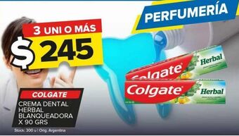 Carrefour Maxi Crema dental colgate x 90g oferta