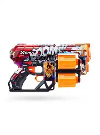 El Mundo del Juguete Pistola lanza dardos x-shot skins dread boom oferta