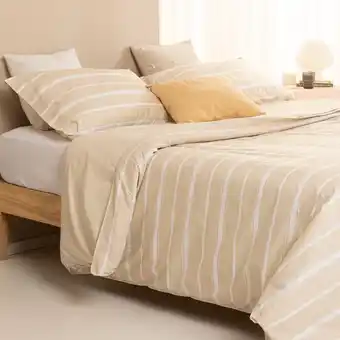 Arredo Acolchado king size estampado rayas oferta