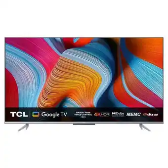 Monumental Hogar Smart tv 50" led tcl uhd google l50p725-f oferta