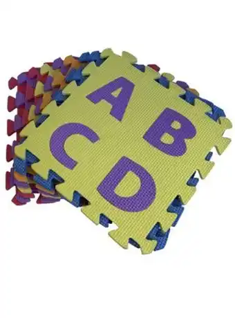 El Mundo del Juguete Piso blando encastrable de goma eva de letras oferta