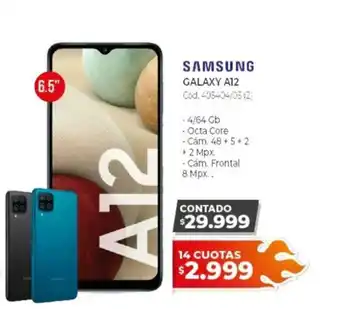 Naldo Lombardi Samsung Galaxy A12 405404/05 (2) oferta