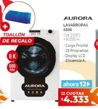 Naldo Lombardi Aurora Lavarropas 6506 205370 + 602332 (4) 6K oferta