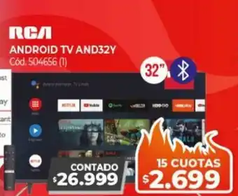 Naldo Lombardi RCA Android TV And32Y 32" 504656 (1) oferta