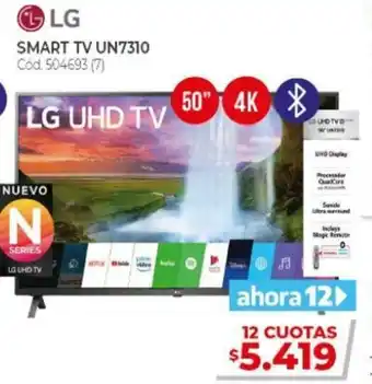 Naldo Lombardi LG Smart TV UN7310 50" 4K 504693 (7) oferta