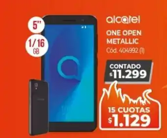 Naldo Lombardi Alcatel One Open Metallic 5" 1/16 GB 404992 (1) oferta